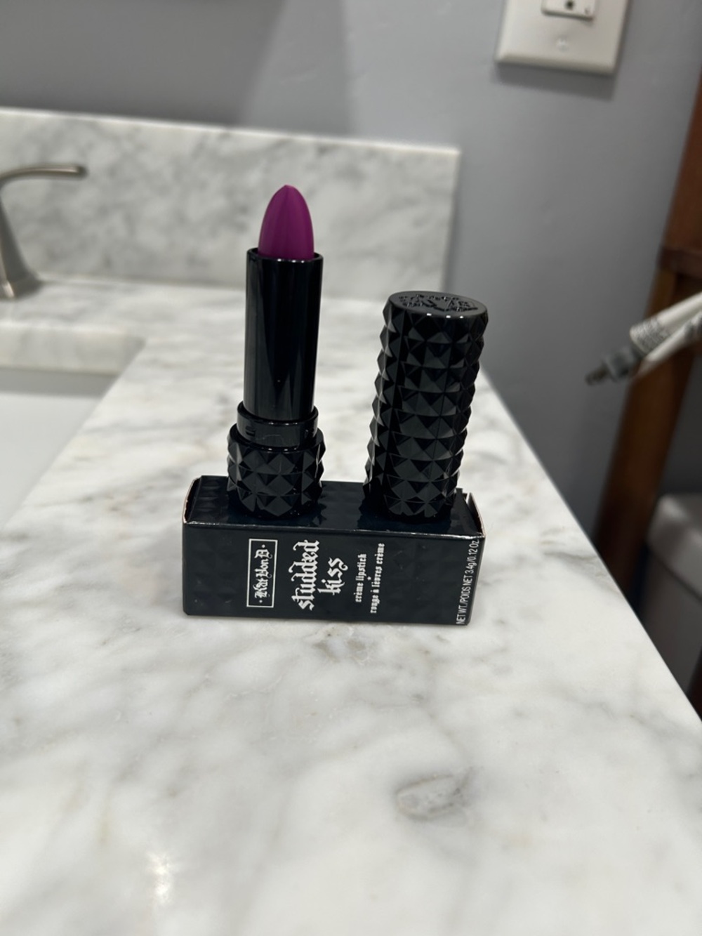 Kat Von D Lipstick in Vibrant Plum Purple